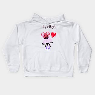 hello Kids Hoodie